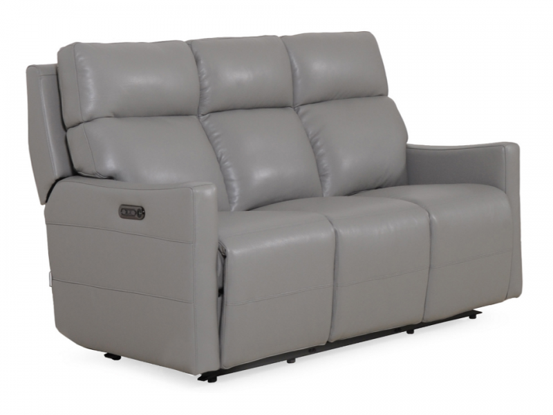 Juno leather store power reclining sofa